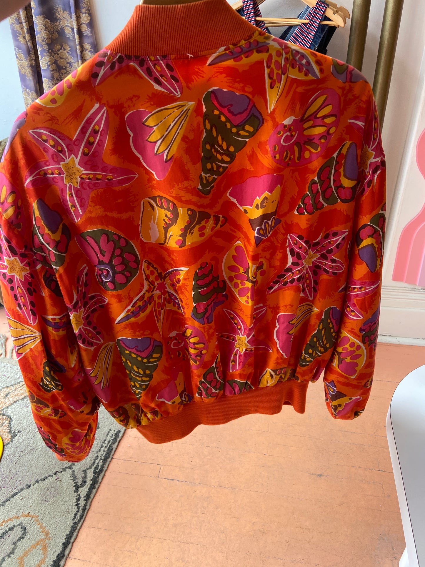 80’s Silk Bomber Jacket