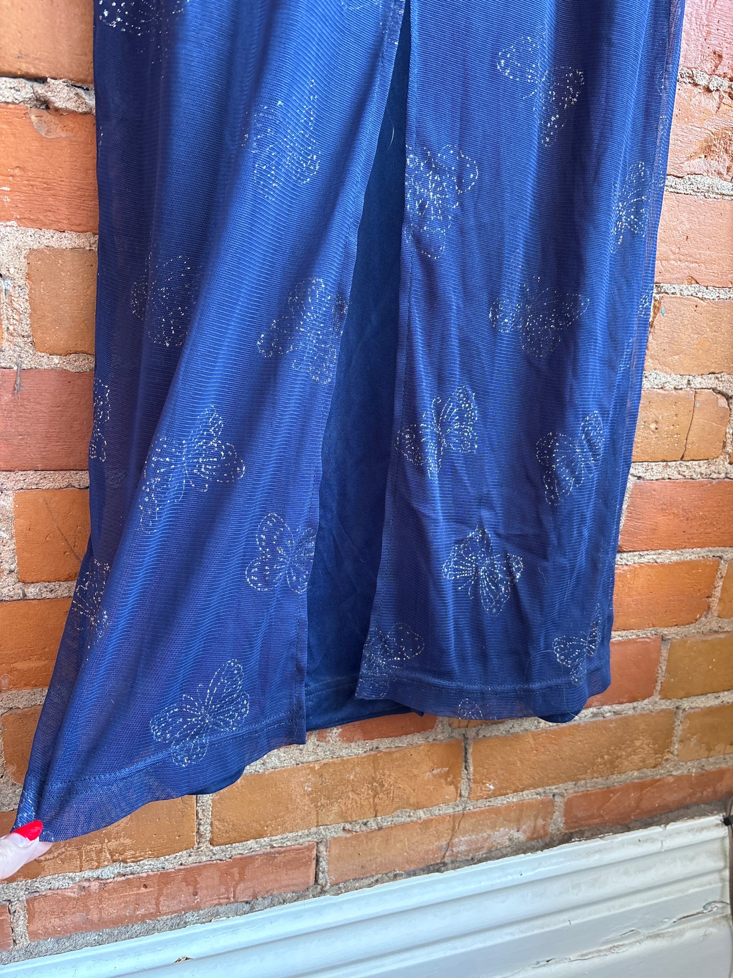 90s Butterfly Maxi Dress