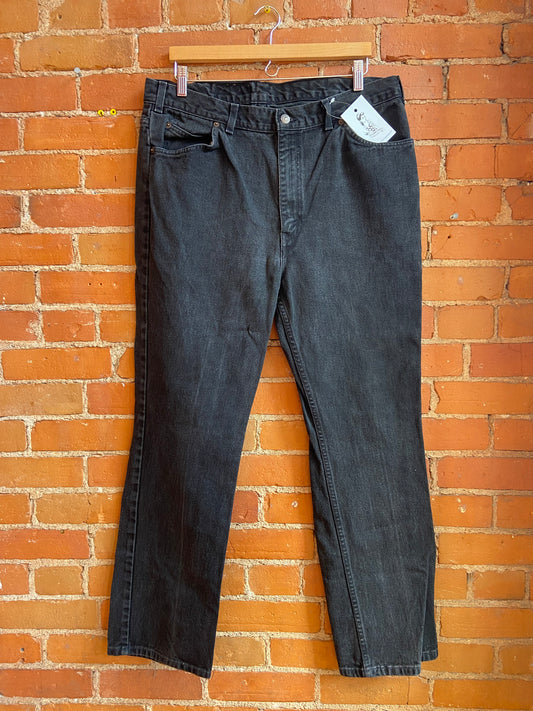 Levis Orange Tab Black Denim Jeans