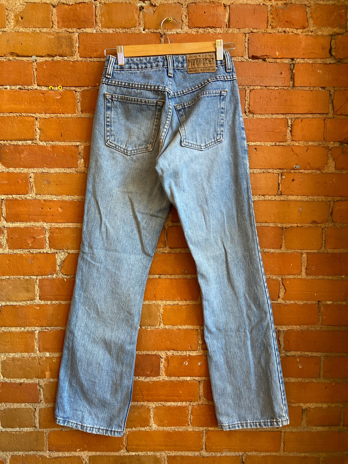 Y2K Bluenotes Light Wash Flare Leg Jeans With Button Fly