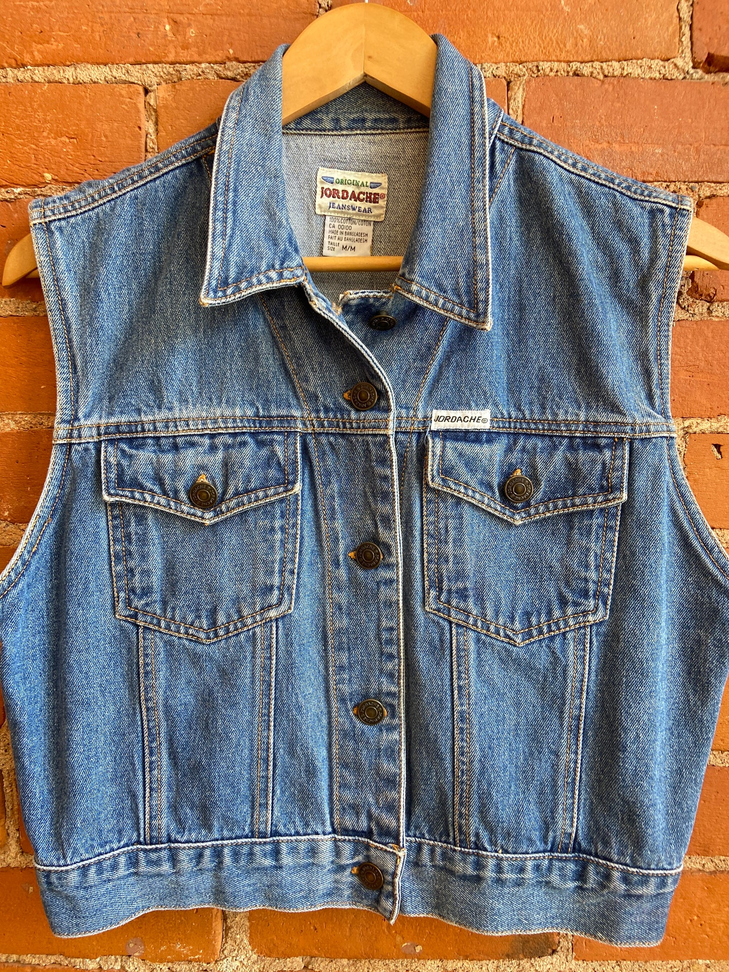 Jordache Denim Vest