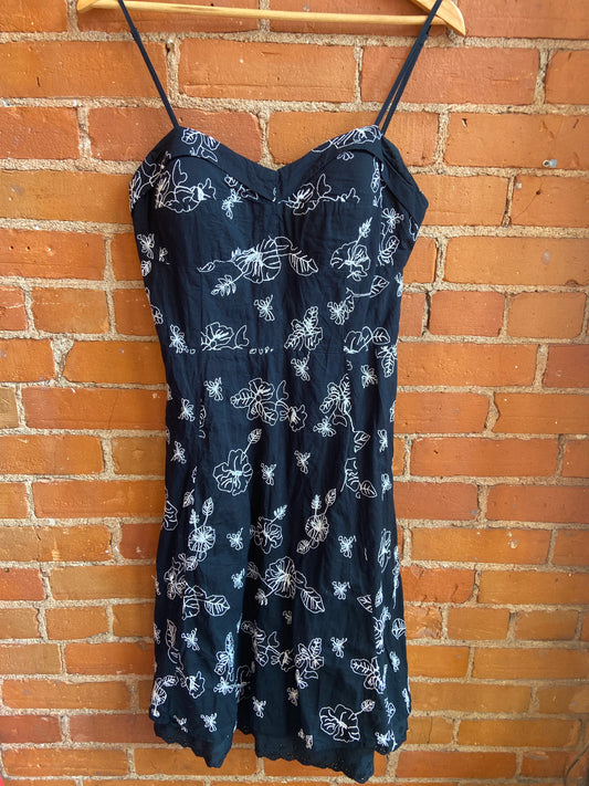 Sweetheart Floral Dress