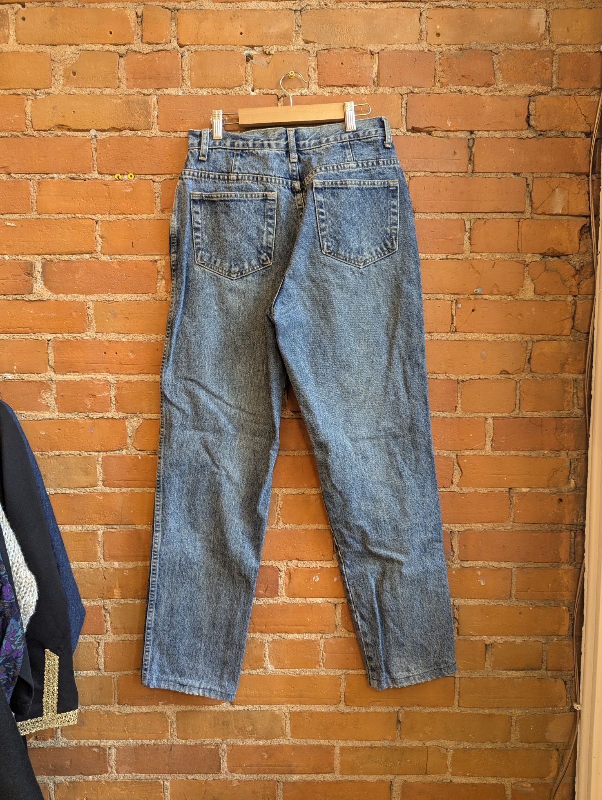 1990s Weekend Editions Medium Wash Straight Leg Jeans