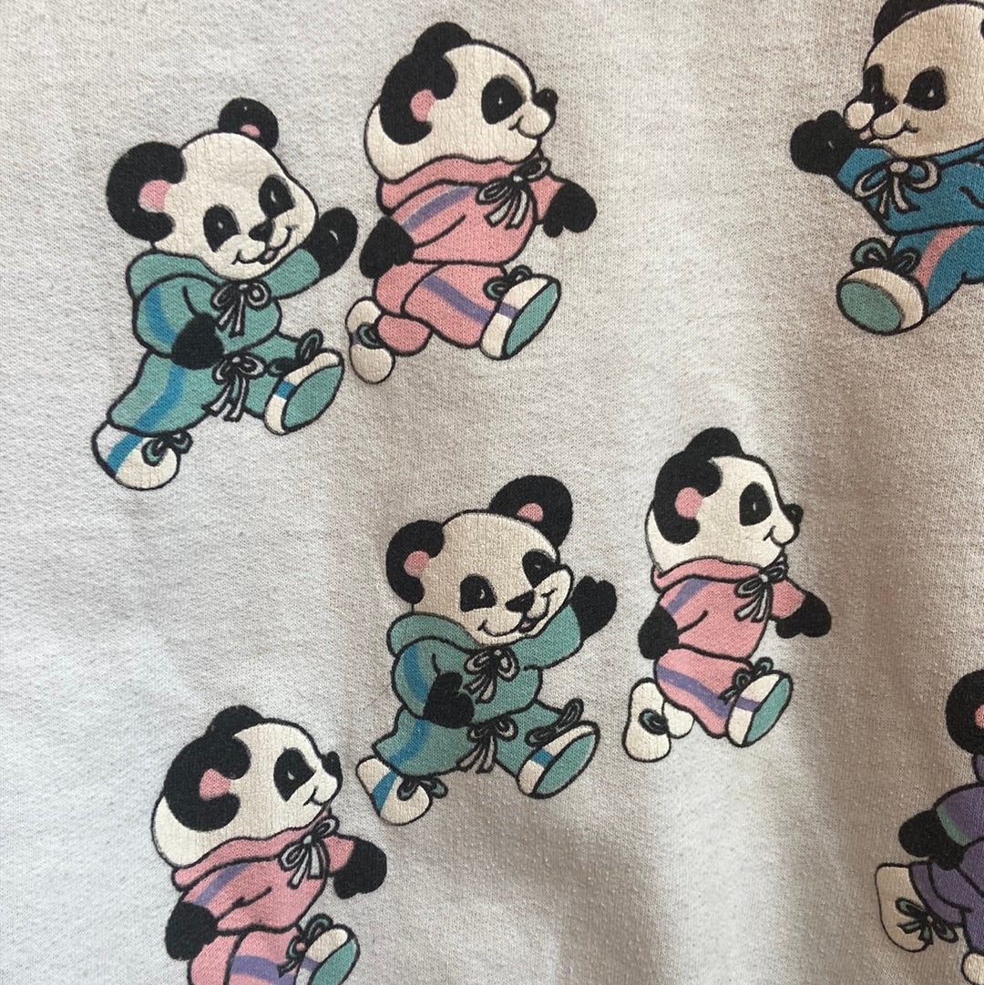 Crewneck Sweater with Panda’s in Jogging Suits