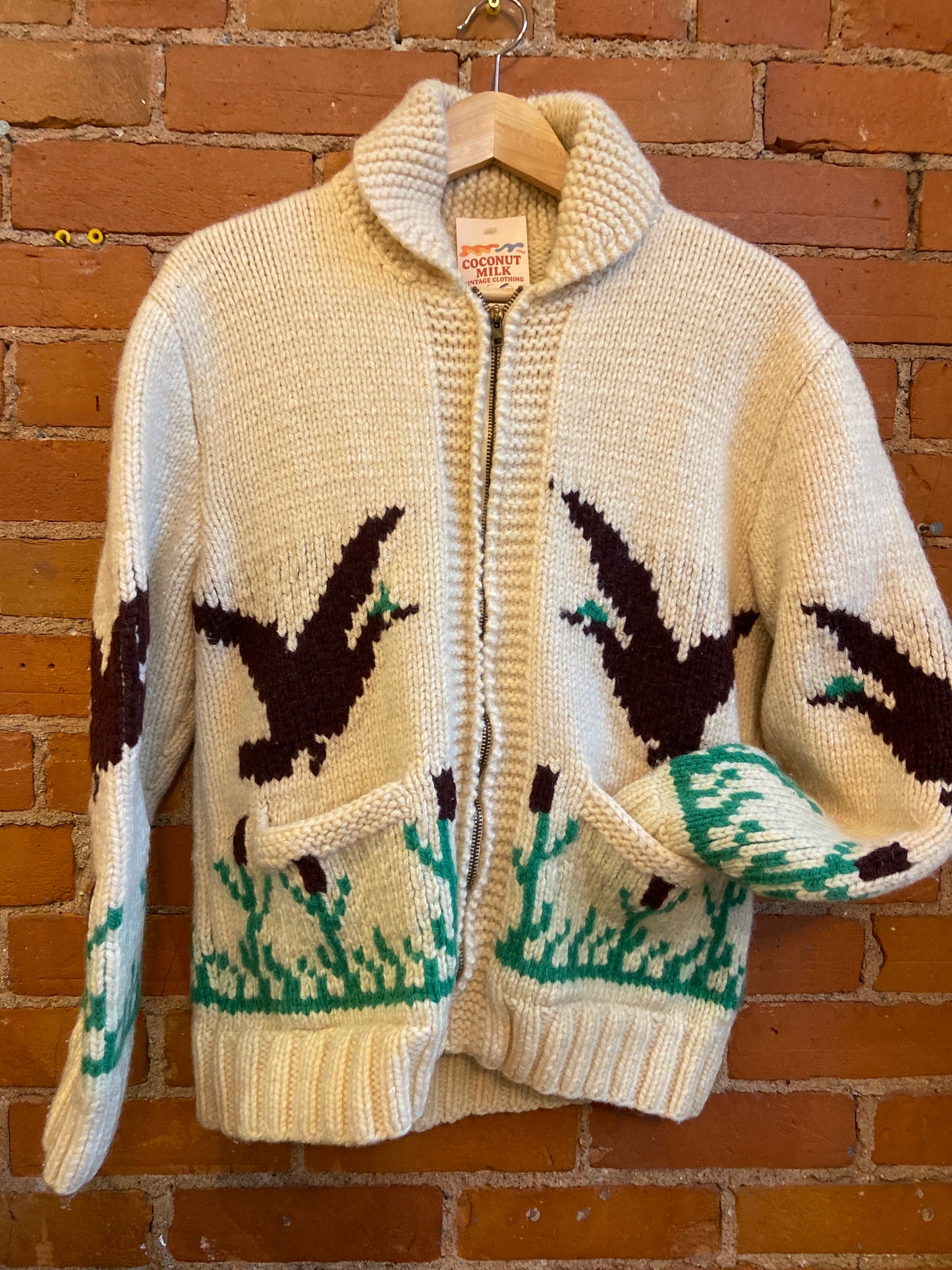 Mary Maxim Geese Sweater