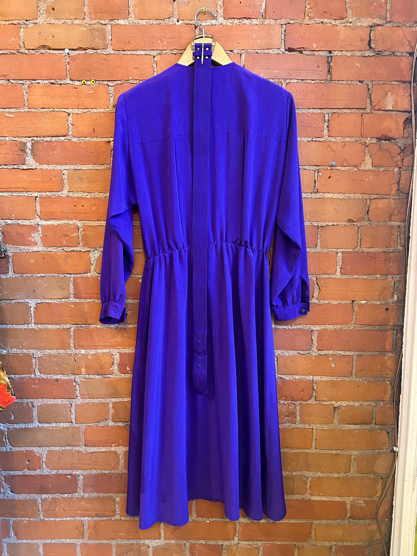 Bright Purple 9-5 dress