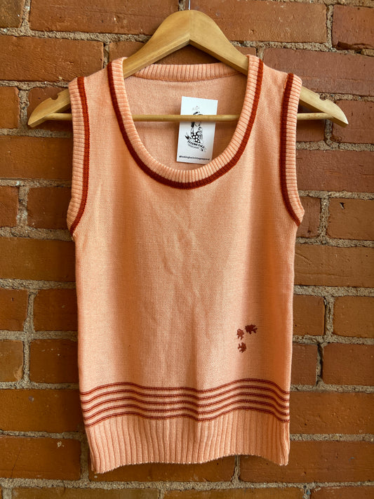 70’s Sweater Vest with Fish