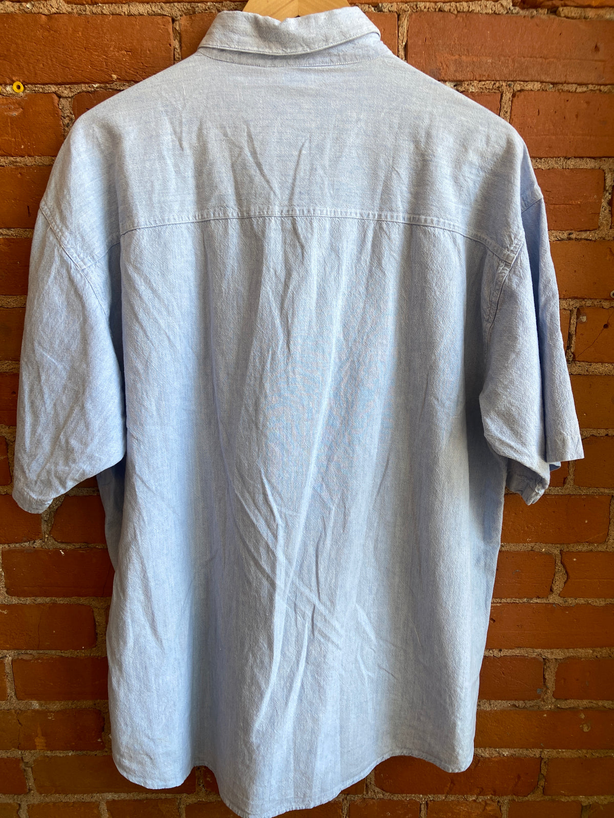 Cottagecore Light Blue Embroidered Button-Up – The Neighbourhood ...