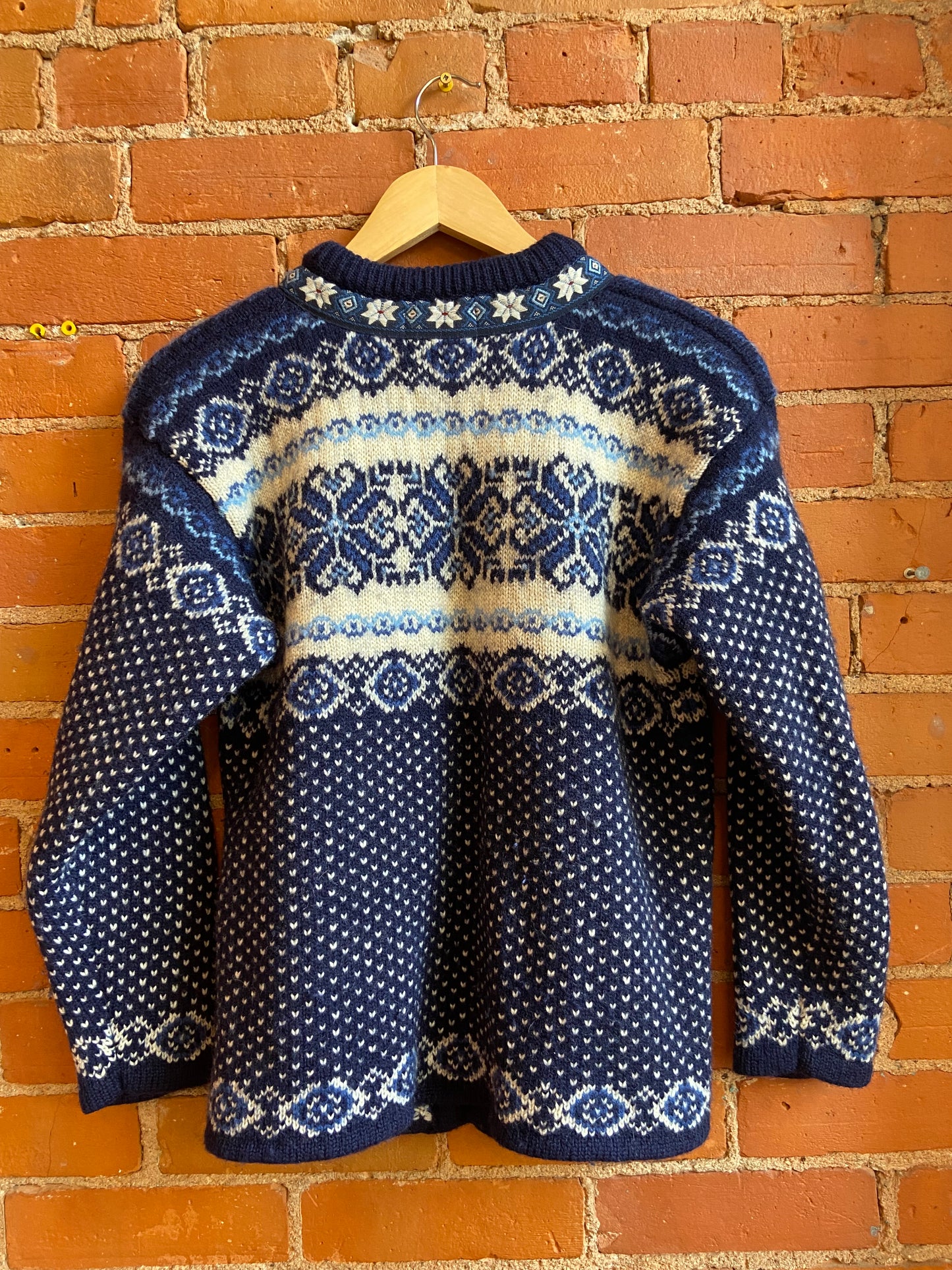 Norwegian Style Wool Sweater