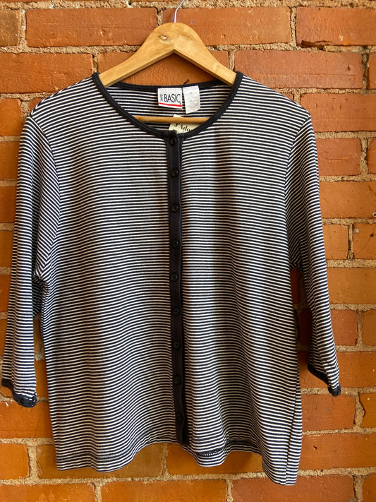 Simply Basic Stripe Top