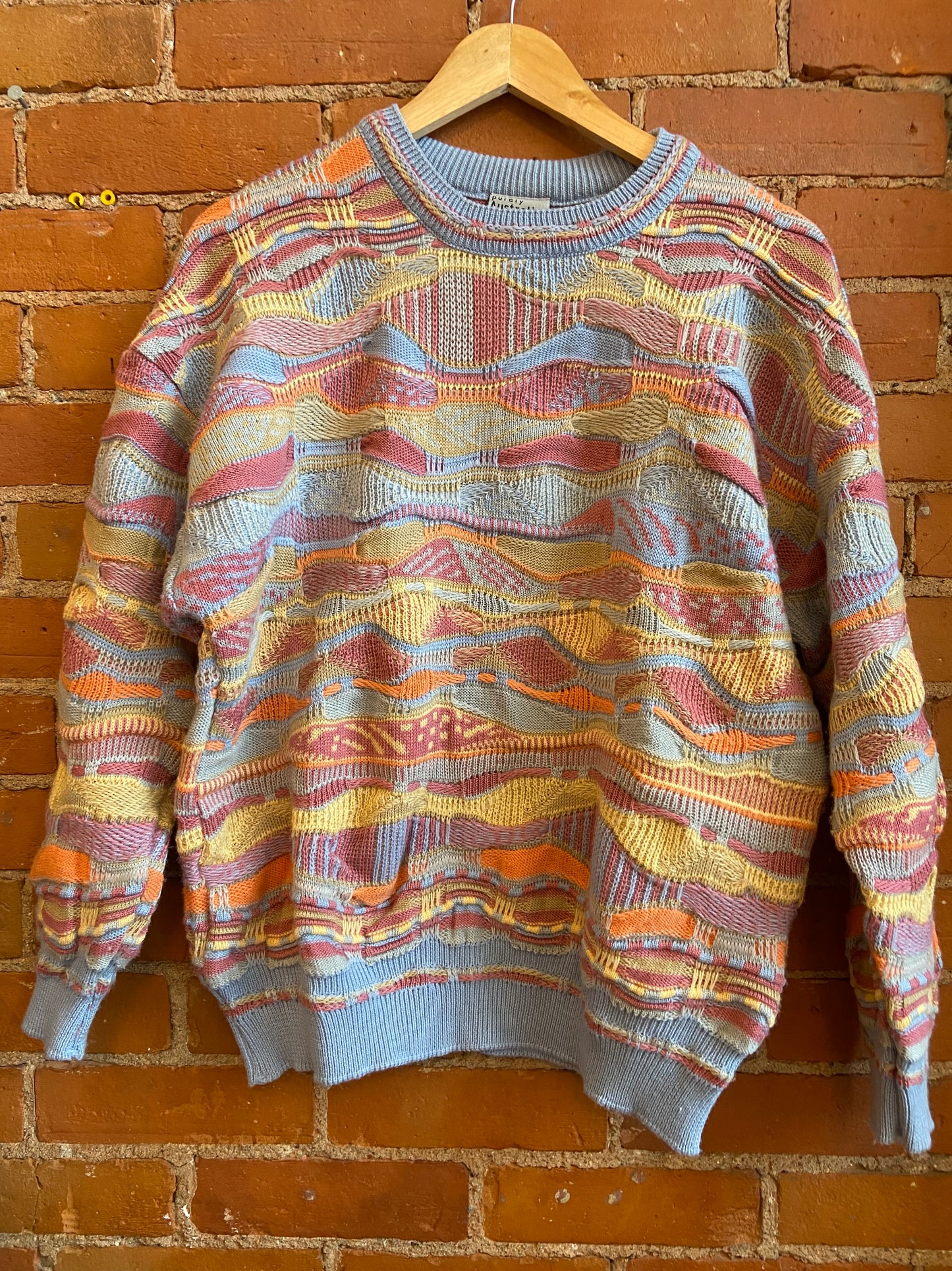 Coogi-Style Wool Sweater