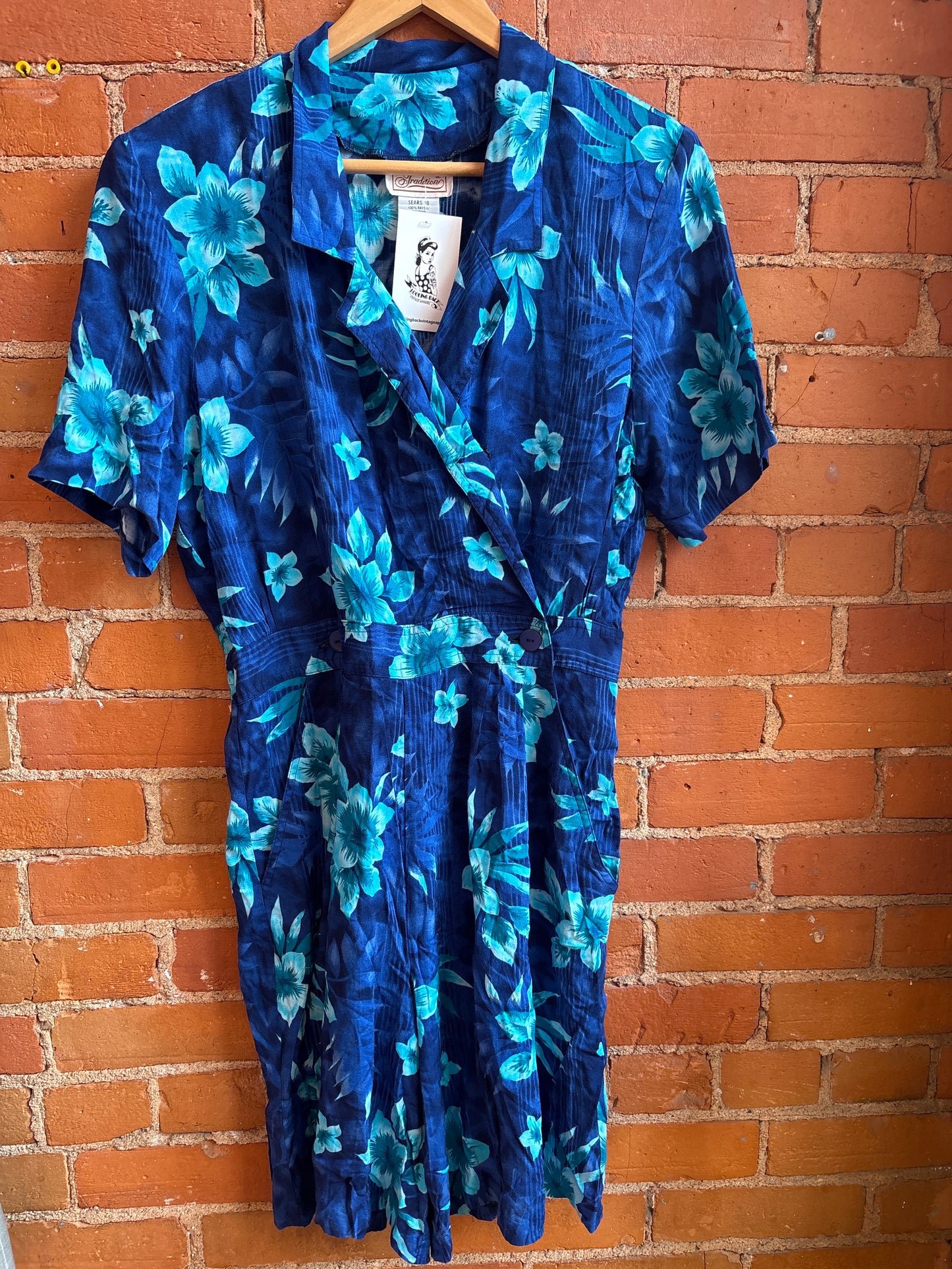 90’sTropical Romper