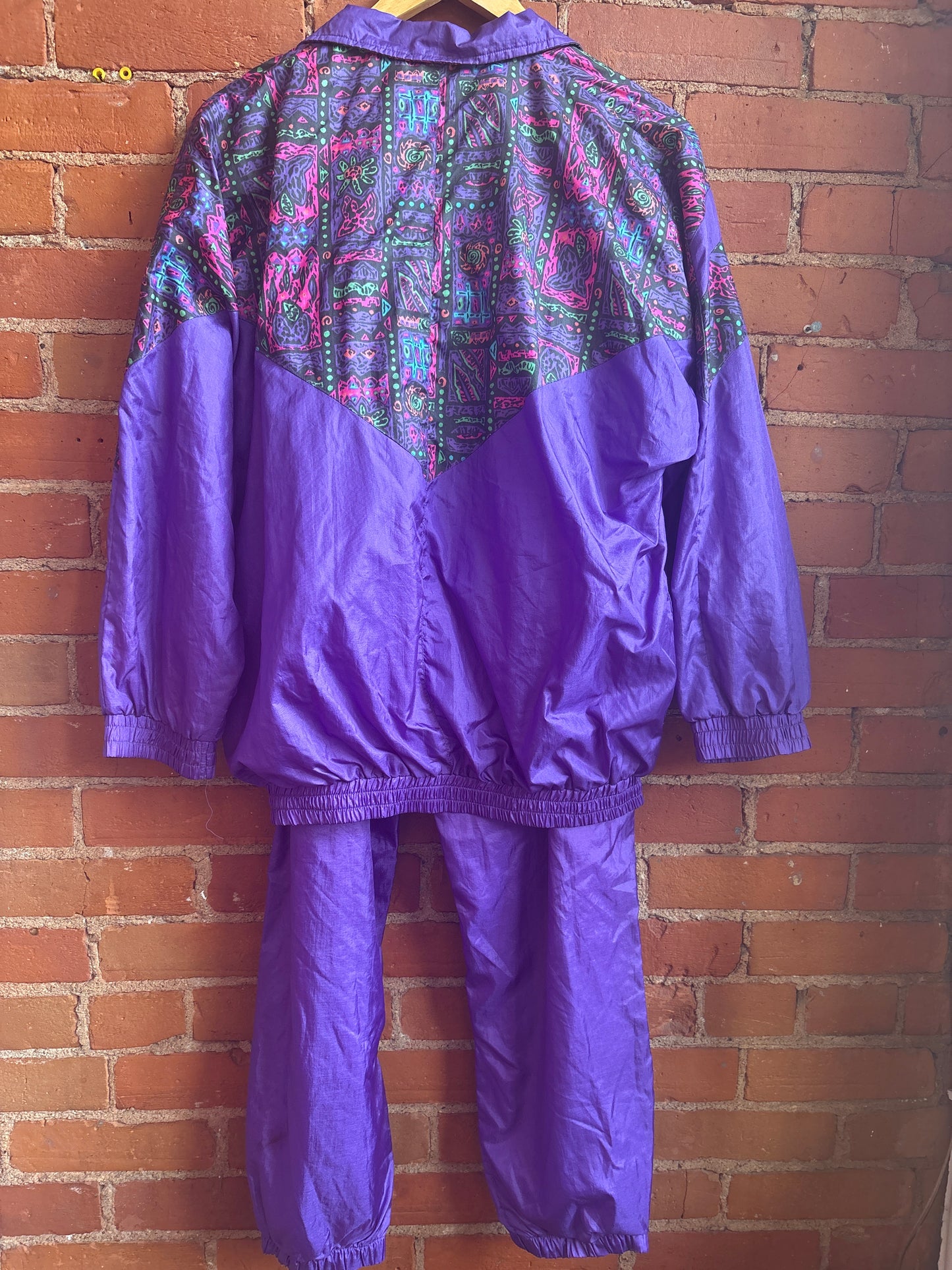 80’s 2 Piece Active Wear Suit