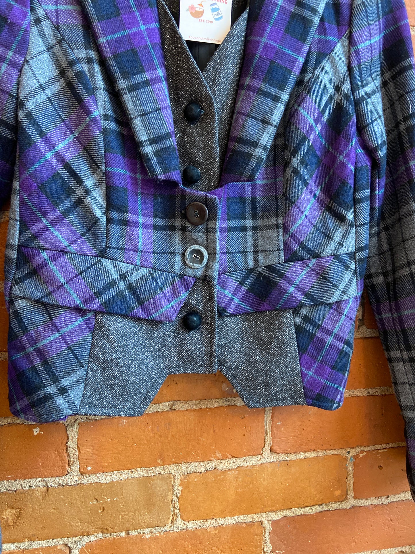 90s Blazer Vest Combo