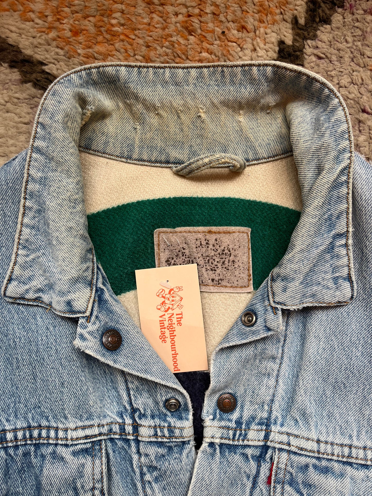 Levi's x Hudsons Bay Reversible Denim Jacket