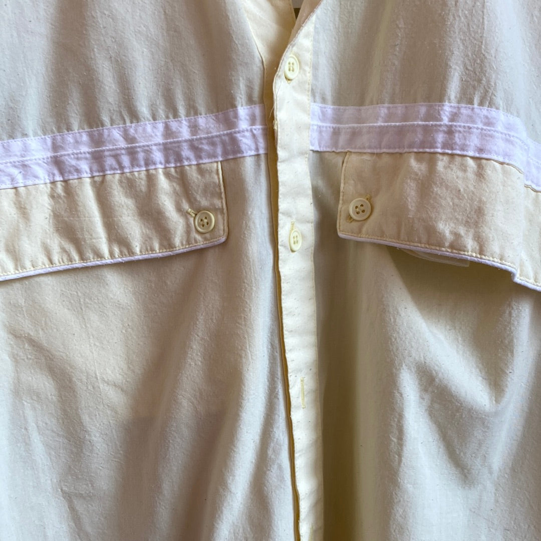 Light Yellow Short Sleeve Shirt