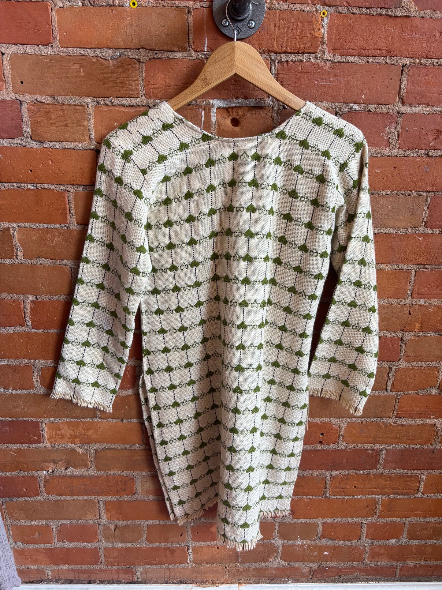 Homemade Heart Green Cream Tunic