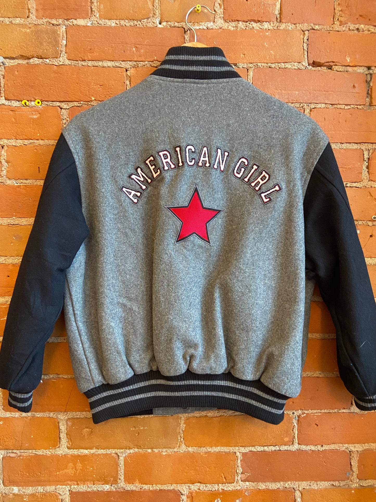 Y2K American Girl Wool Varsity Jacket