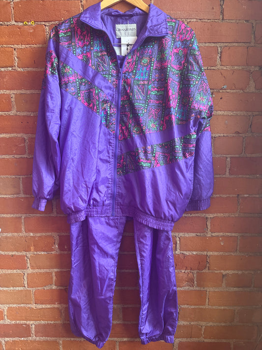 80’s 2 Piece Active Wear Suit