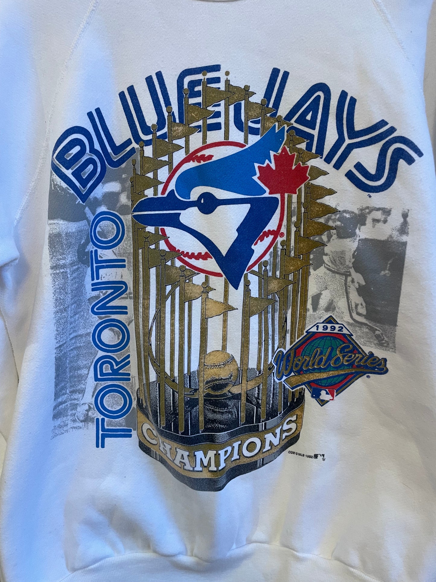 1992 World Series Champions Blue Jays Crewneck Sweater