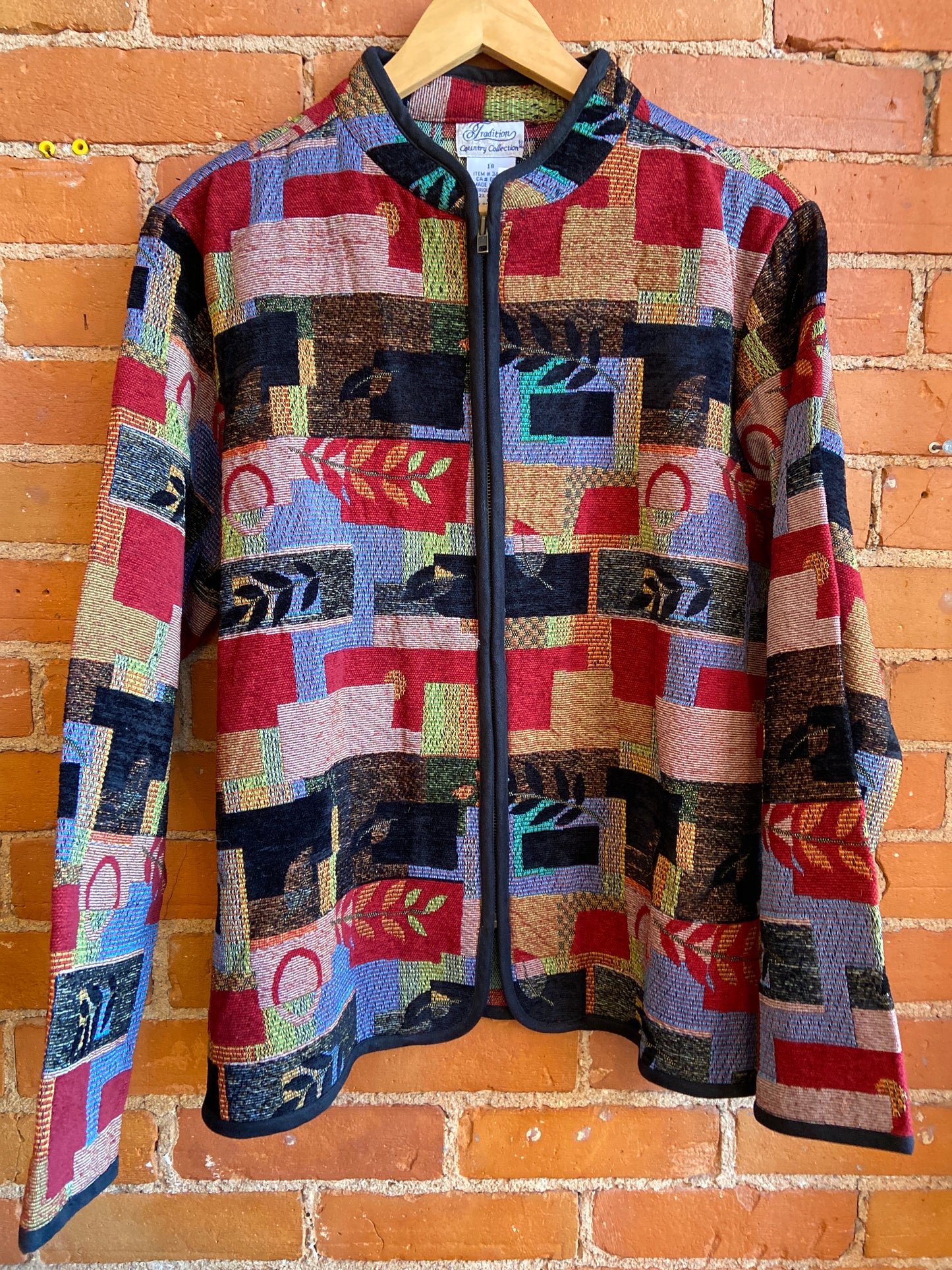 Tapestry Zip up Jacket