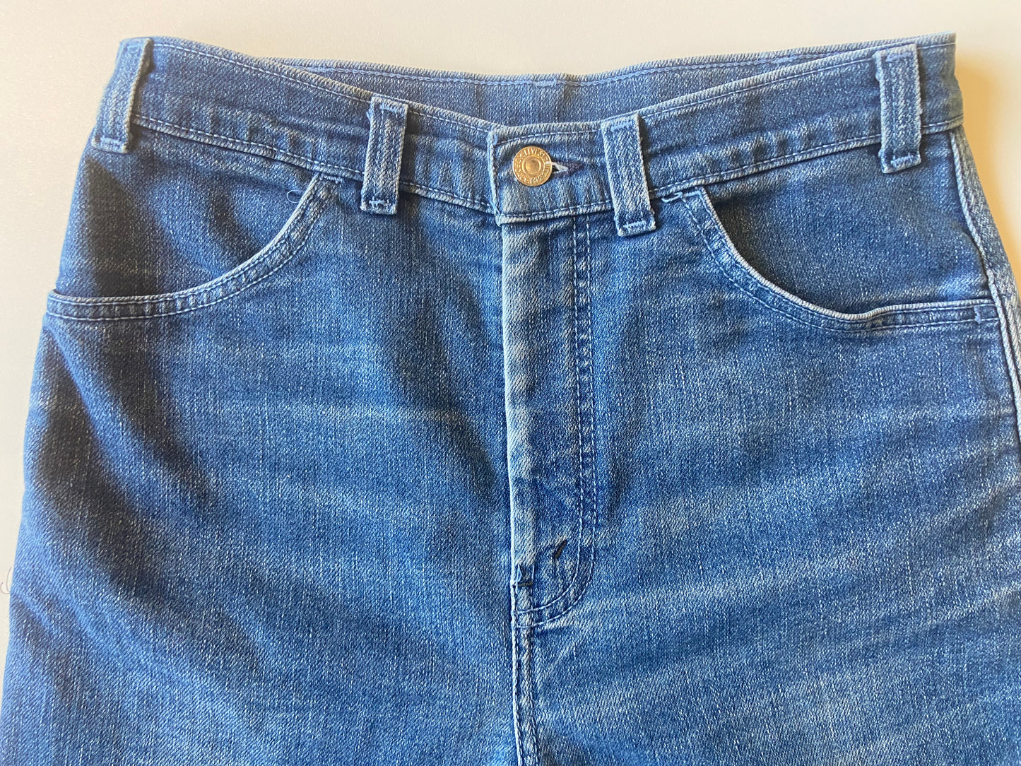 Union-Made High-Waisted Levi's Denim