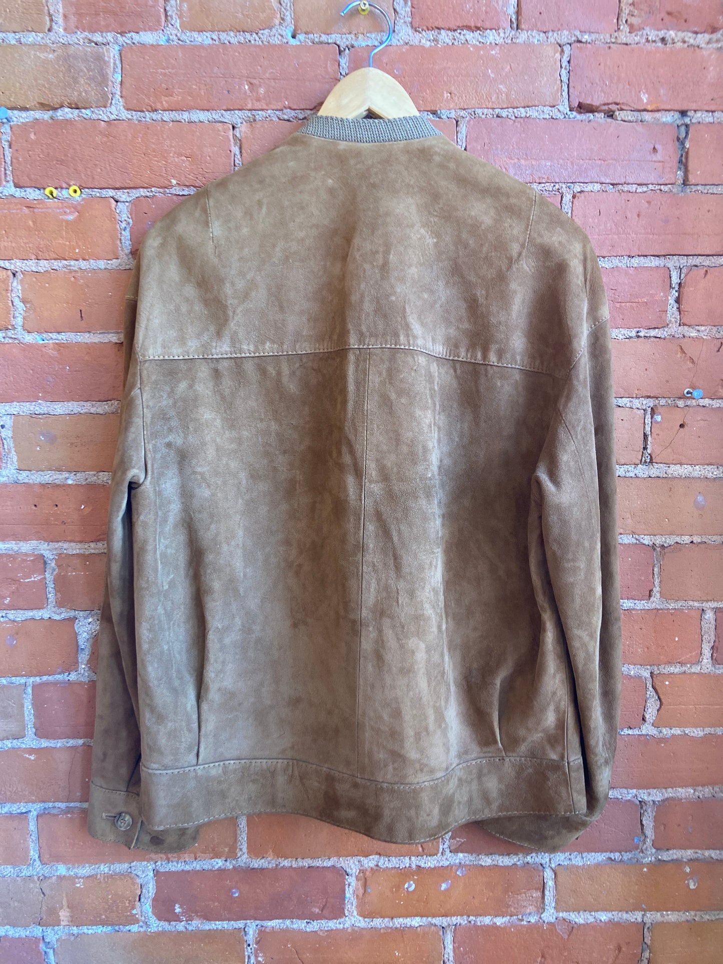 Copper Brown Suede Jacket