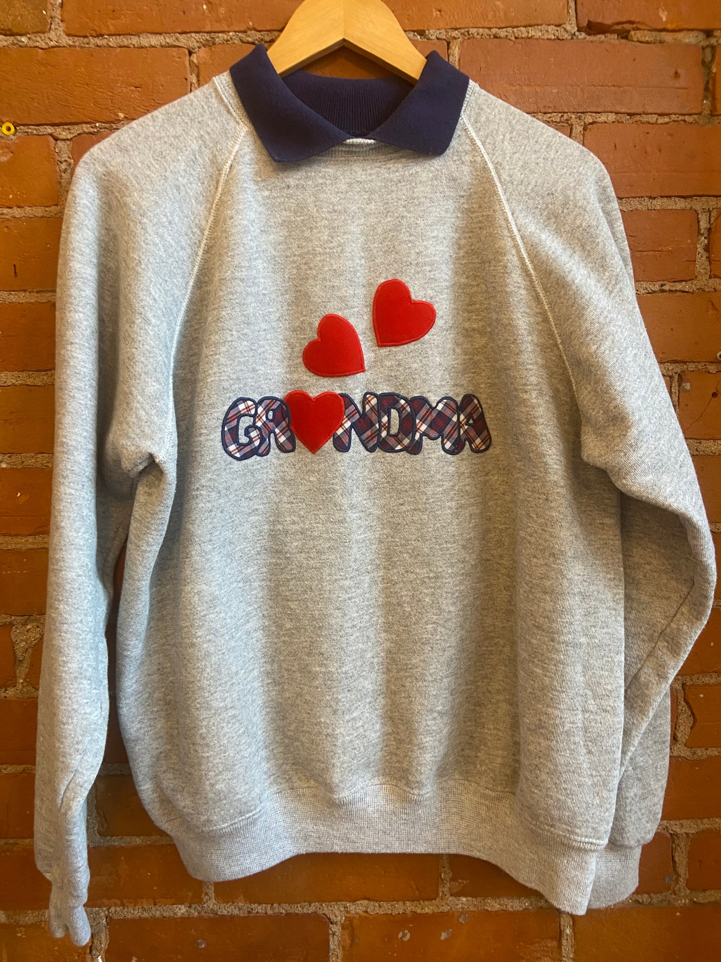 Heathered Grey Grandma Sweatshirt