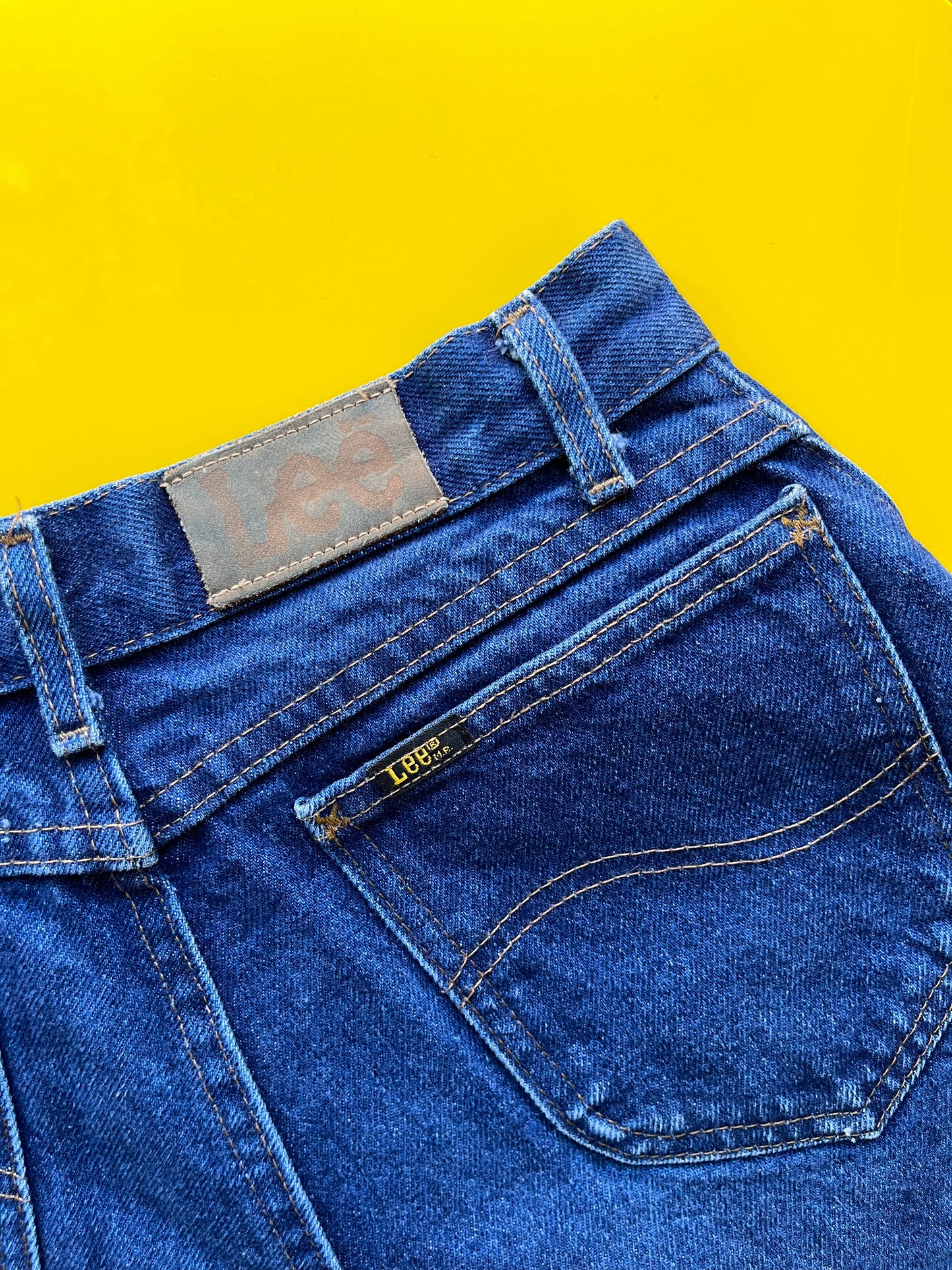 Dark-Wash Lee Denim