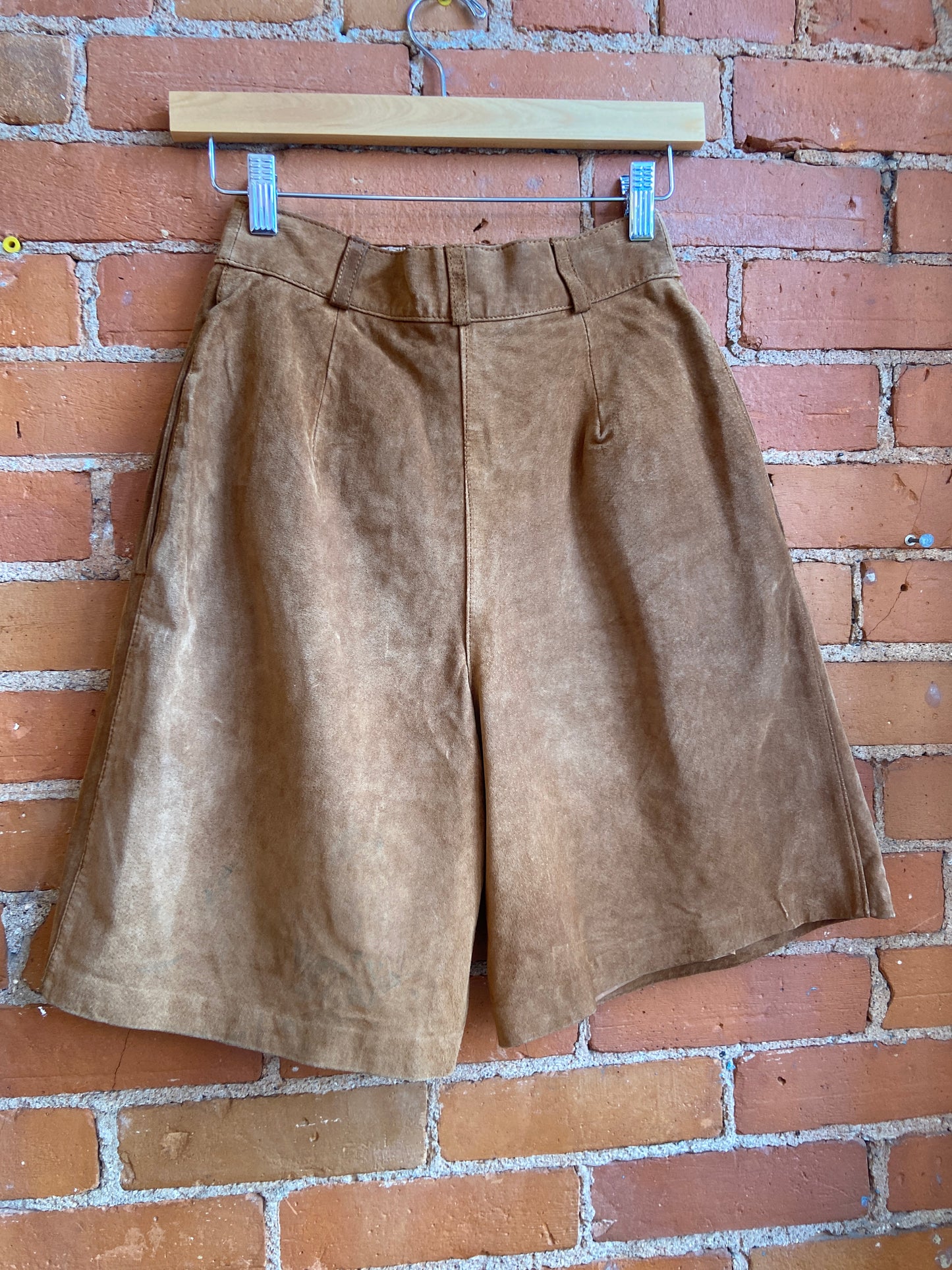 90s Genuine Suede Shorts
