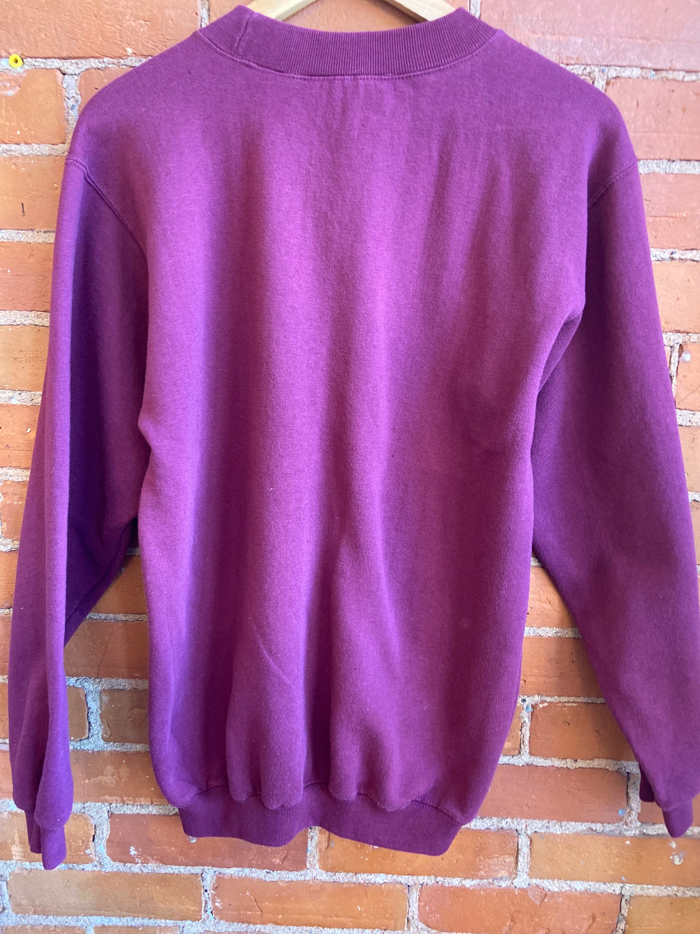 Burgundy & Navy Arctic Sport Crewneck