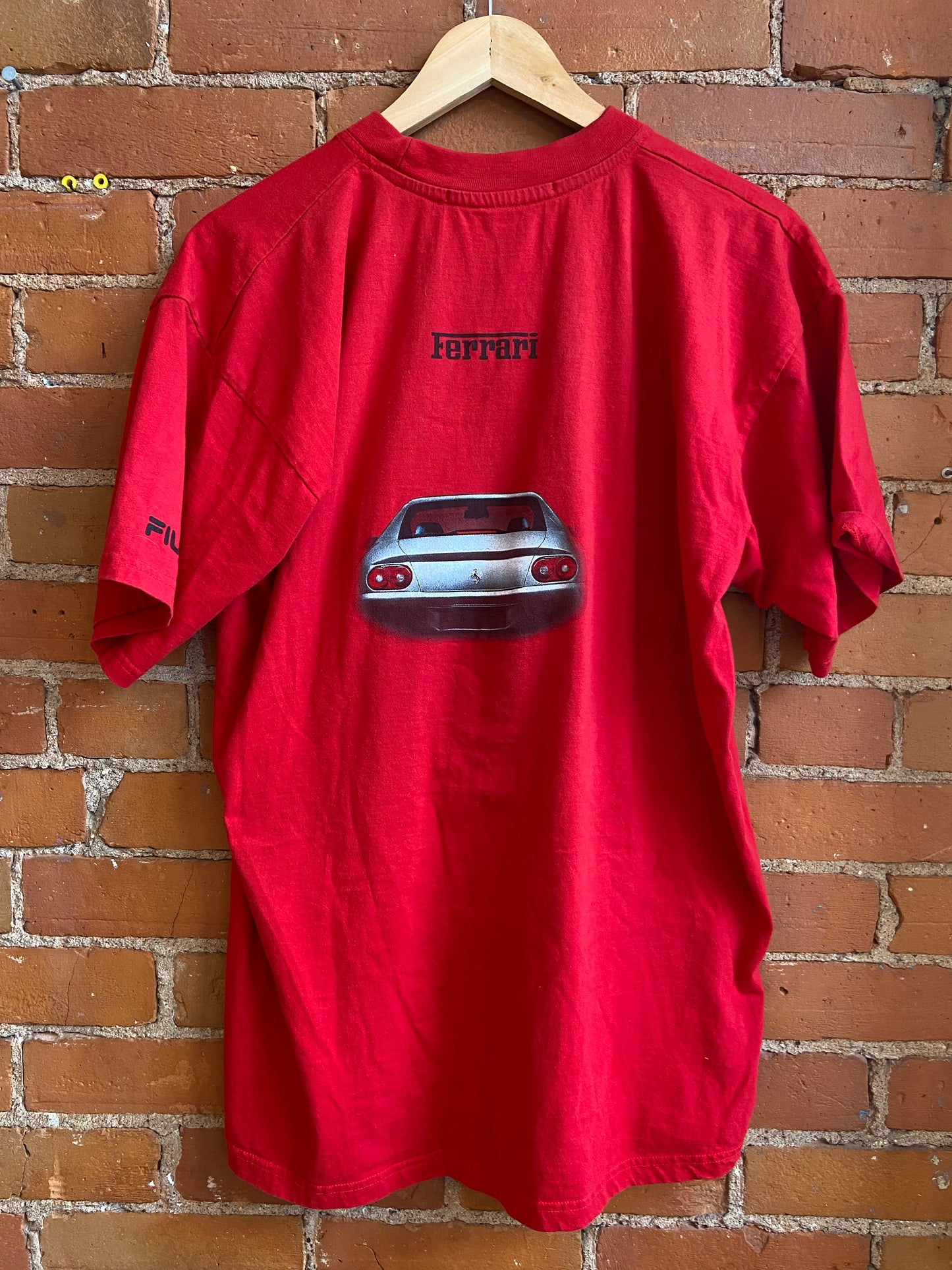 Fila Ferrari Graphic Print T Shirt