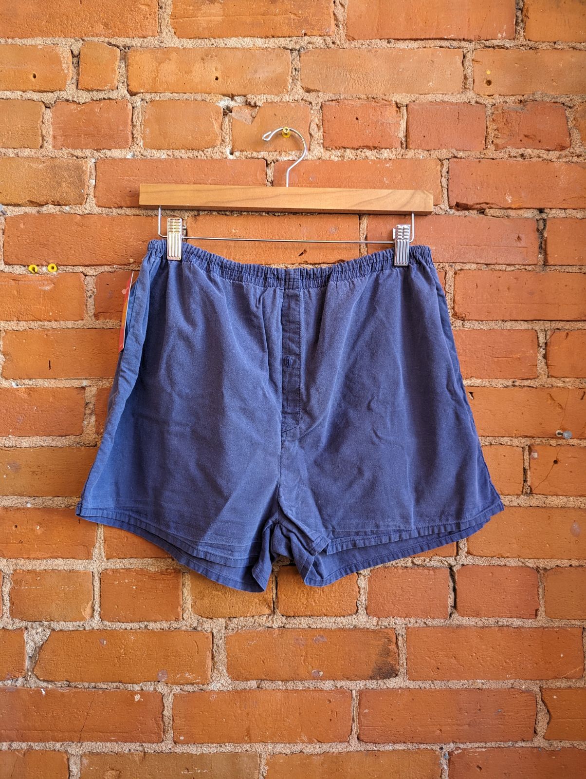 1950s or 60s Steel Blue Boxer Style Shorts