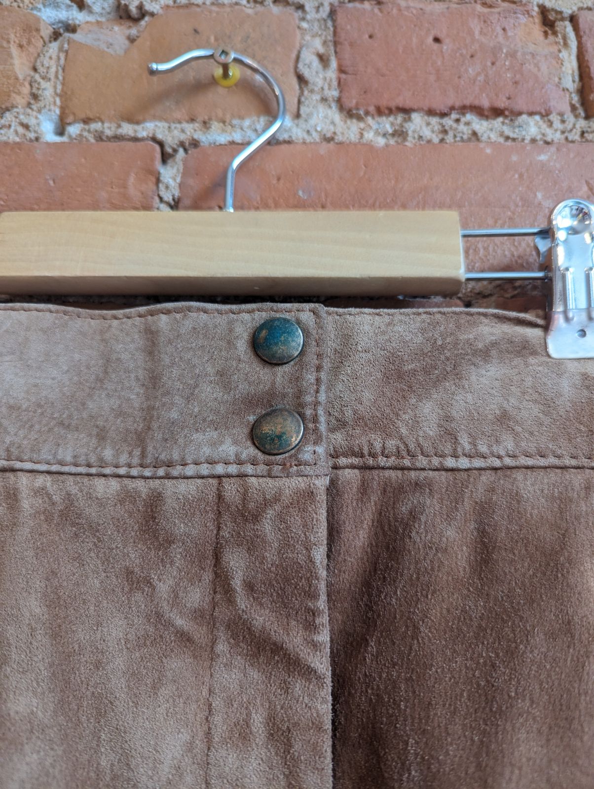 1980s Columbo Brown Suede Shorts