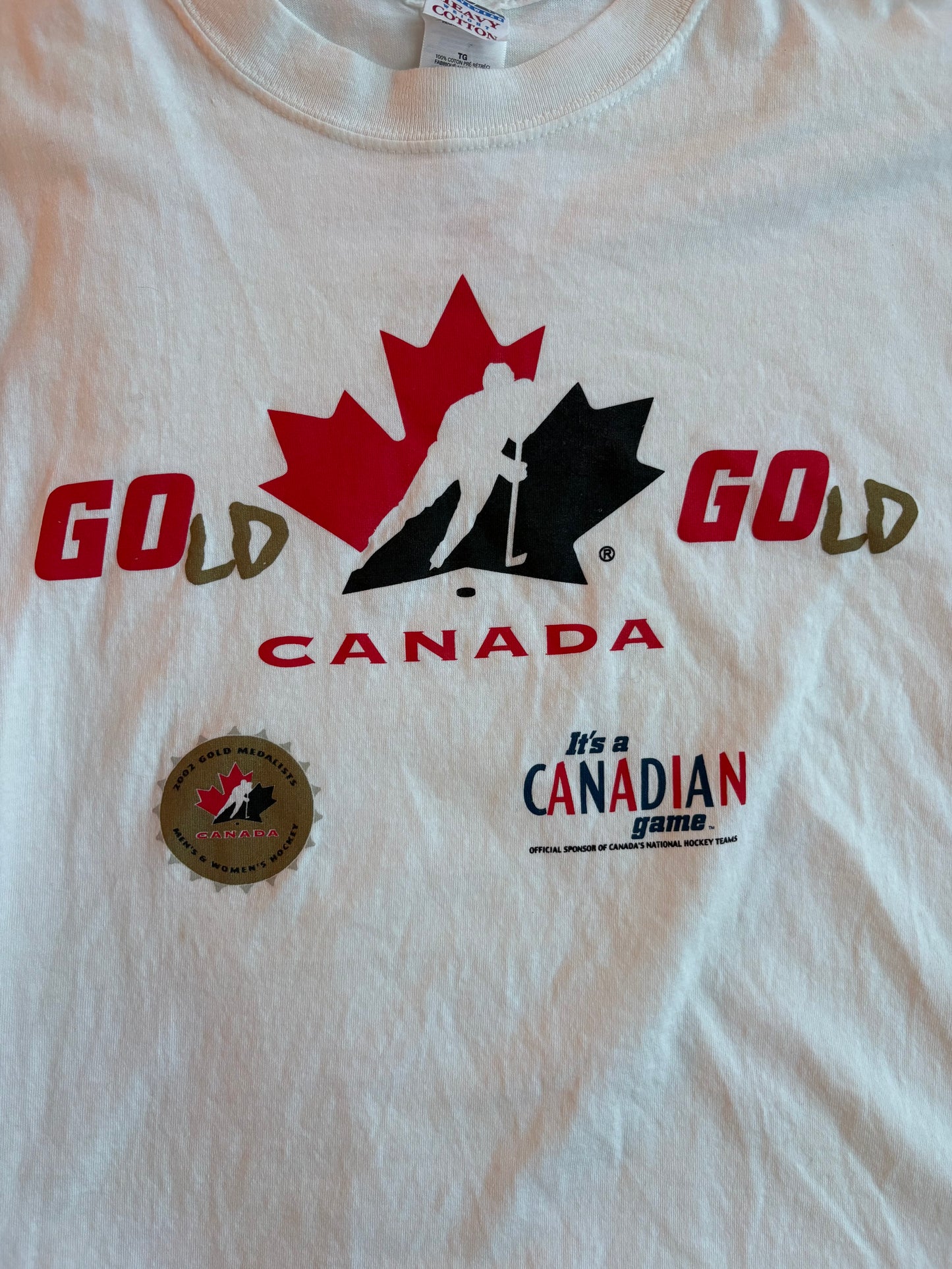 2002 Molson Canadian Hockey Promo T-Shirt