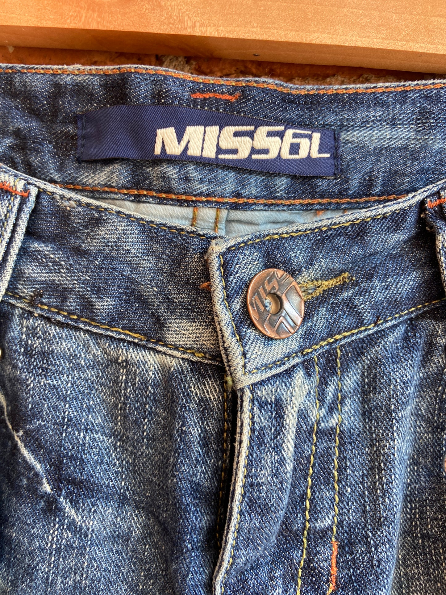 Miss Sixty Denim Shorts with Removable Suspenders