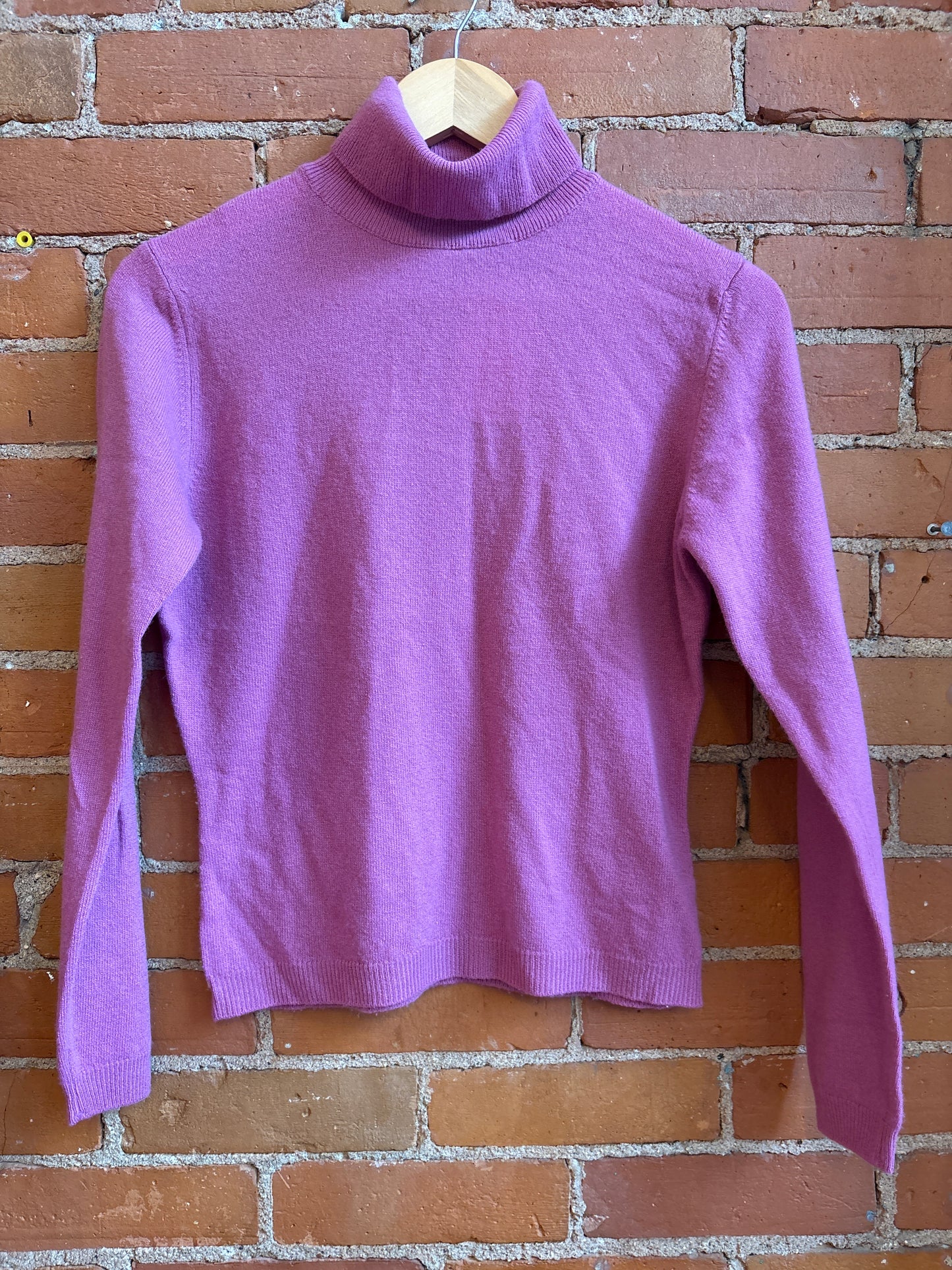Magenta United Colors of Benetton Wool Turtleneck