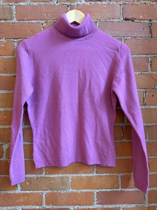 Magenta United Colors of Benetton Wool Turtleneck
