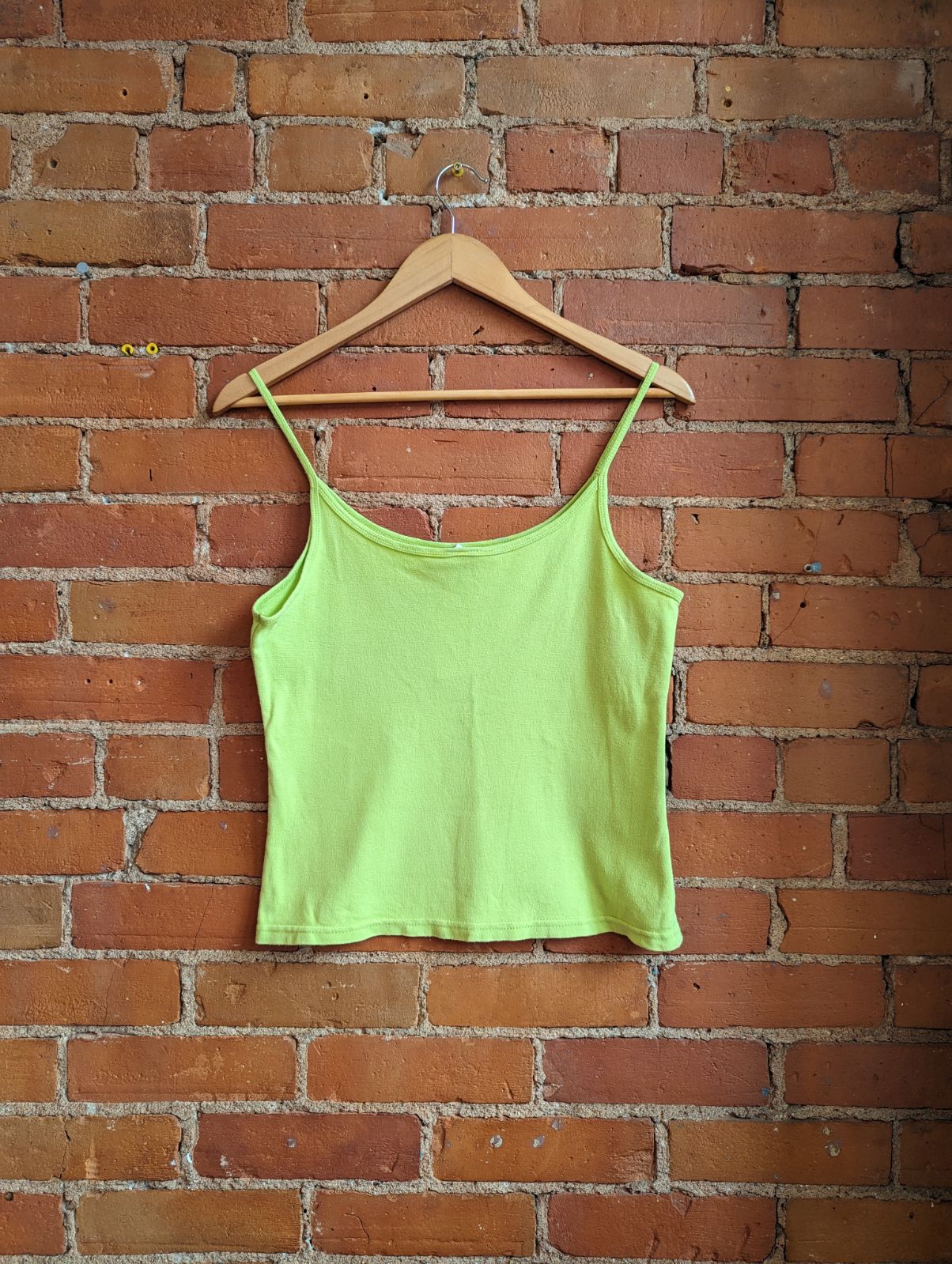 1990s Lime Green Tank Top