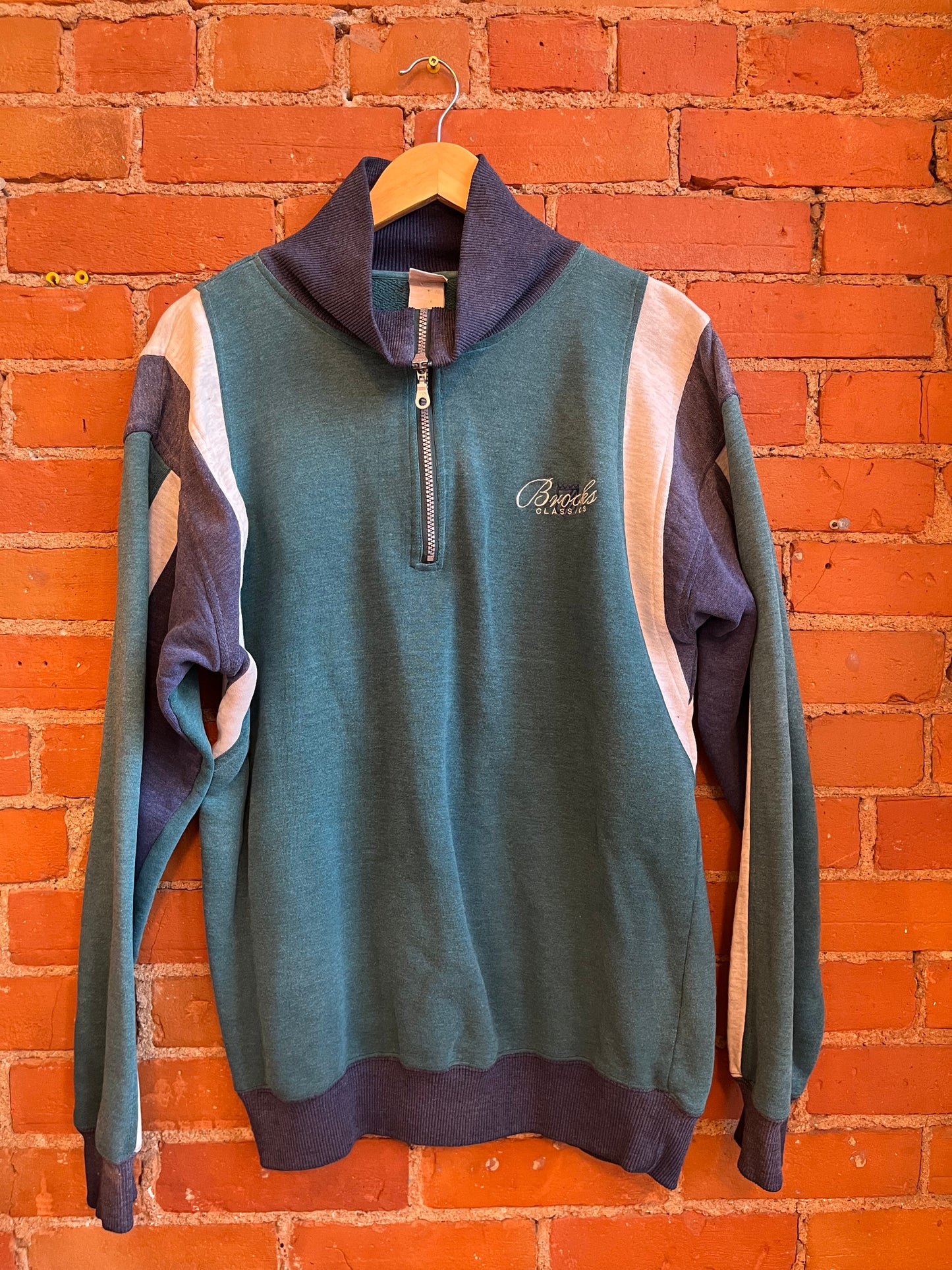 Brooks Tri-Colour Half Zip