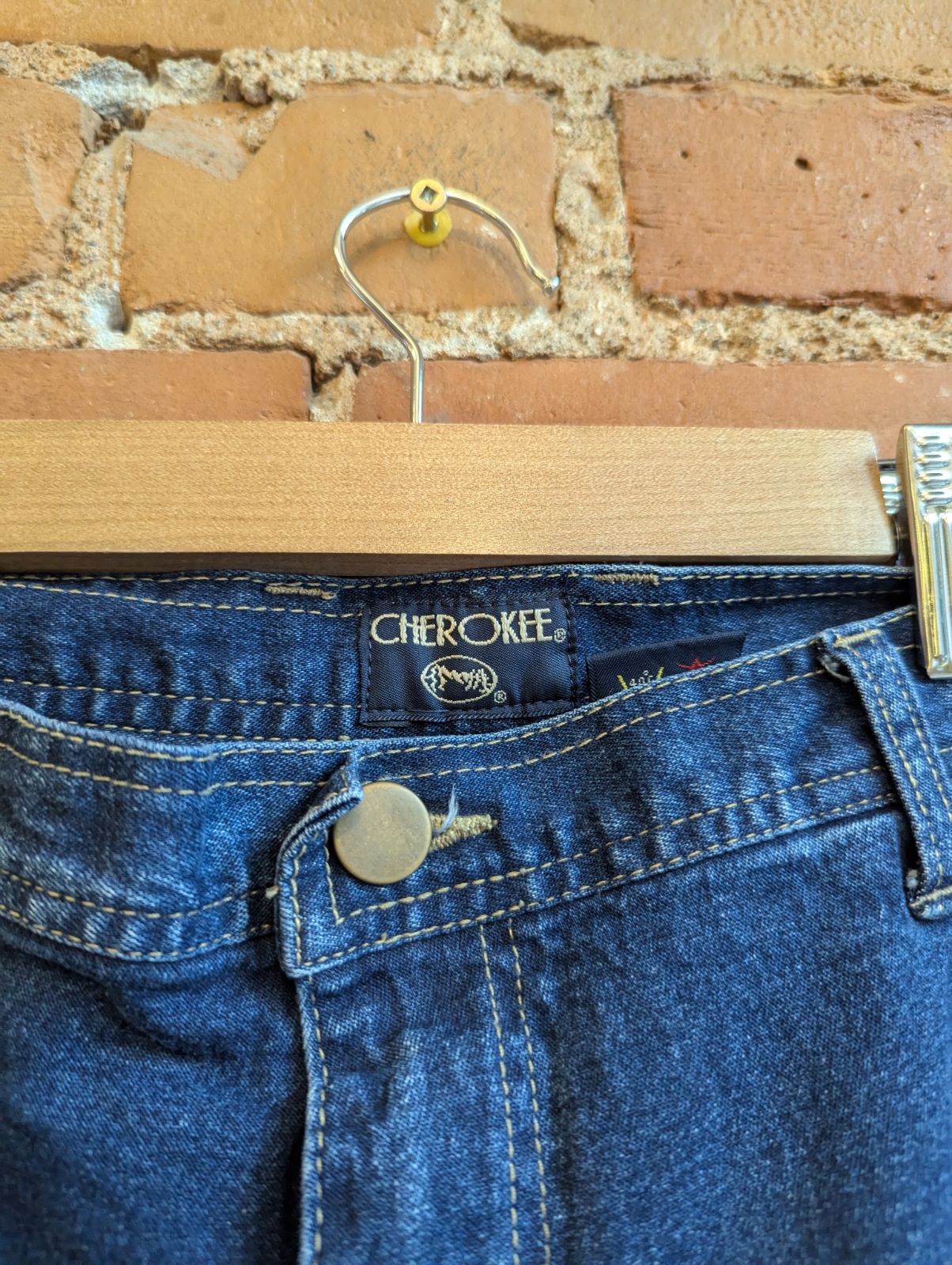 1990s Cherokee Dark Wash Straight Leg Jeans