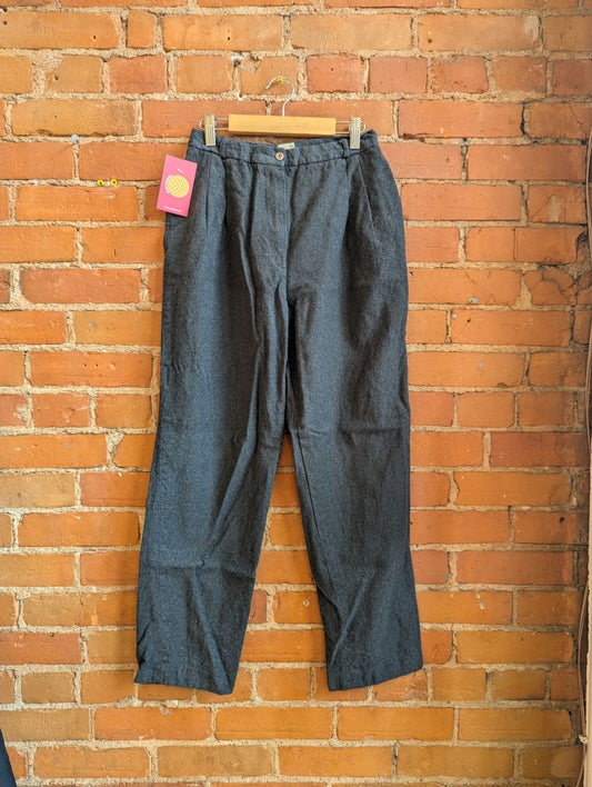 1980s Gaytown Grey Wool Pants