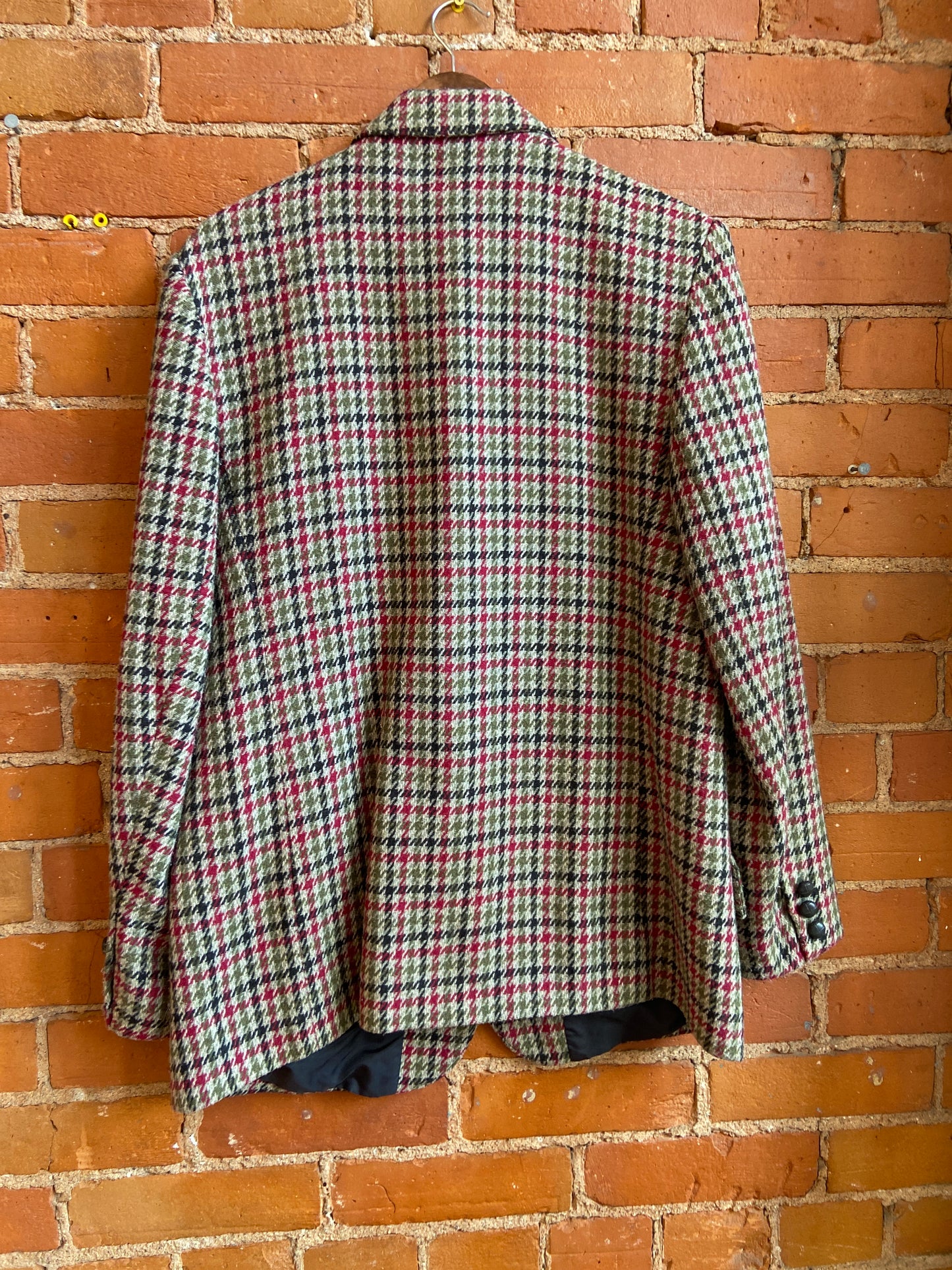 Houndstooth Tweed Blazer