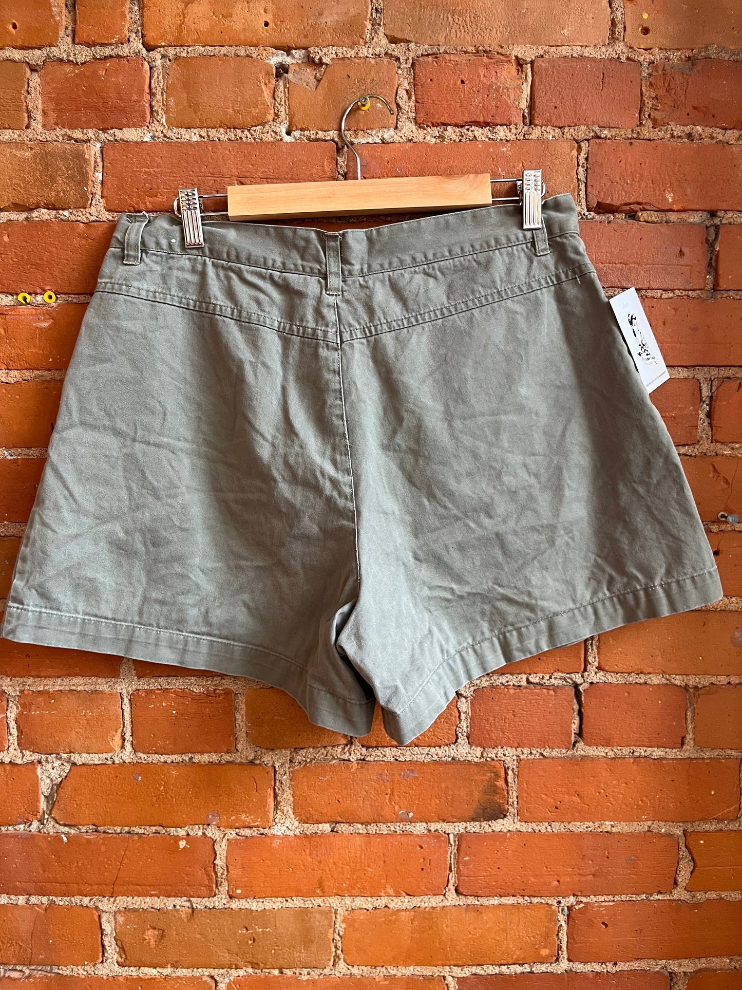 JW & CO Grey Cotton Shorts