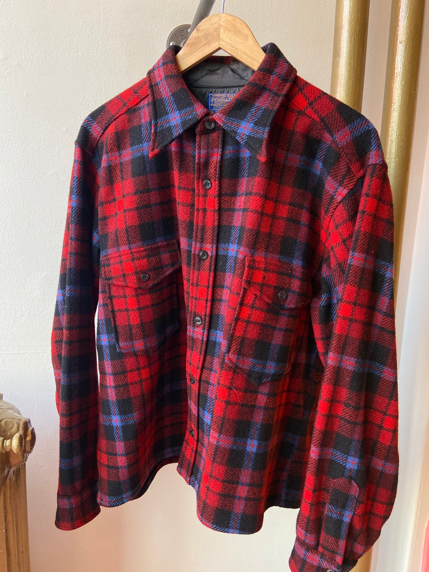 Pendleton Red Plaid Shacket