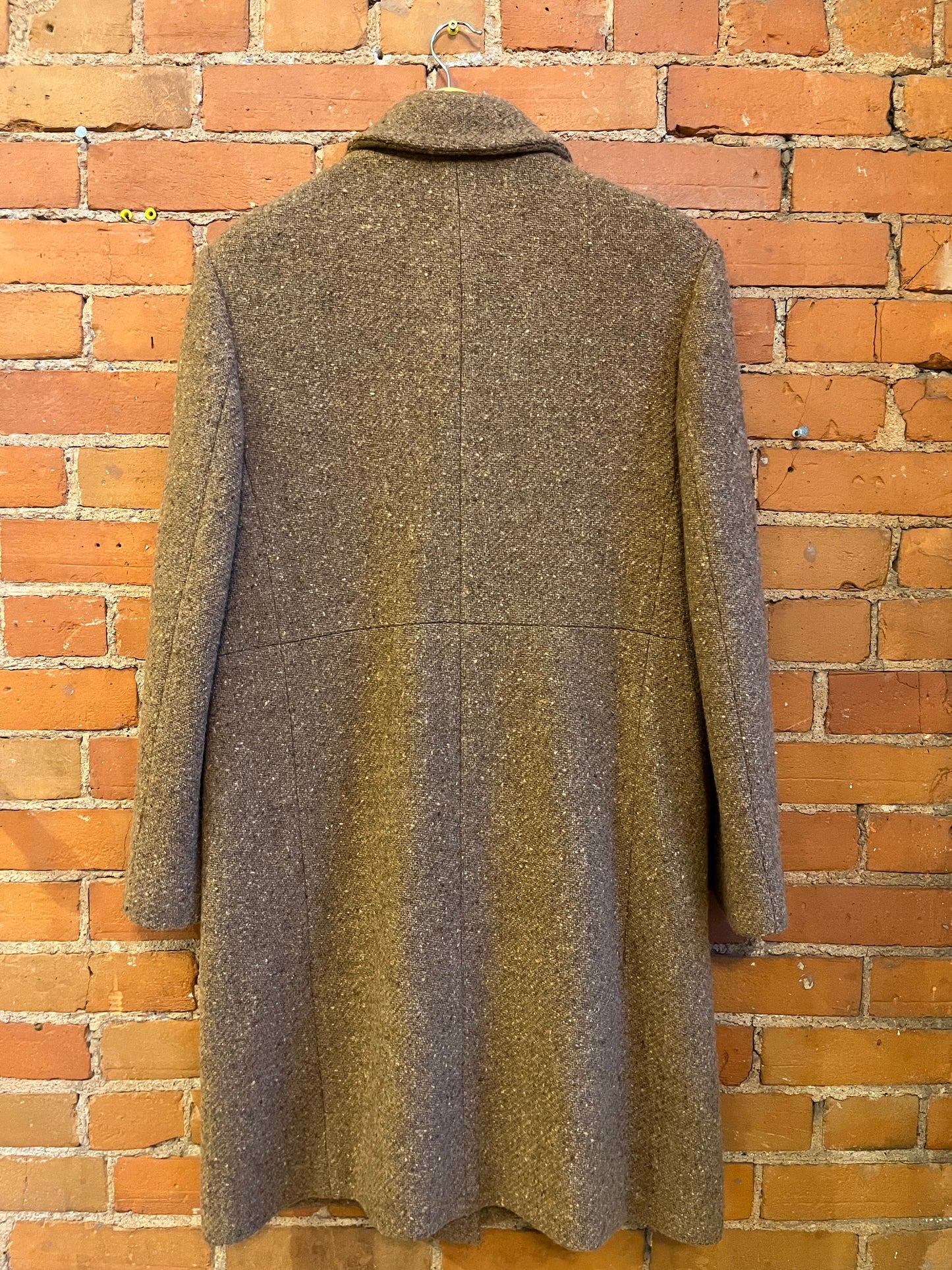 Caramel Brown Tweed Jacket