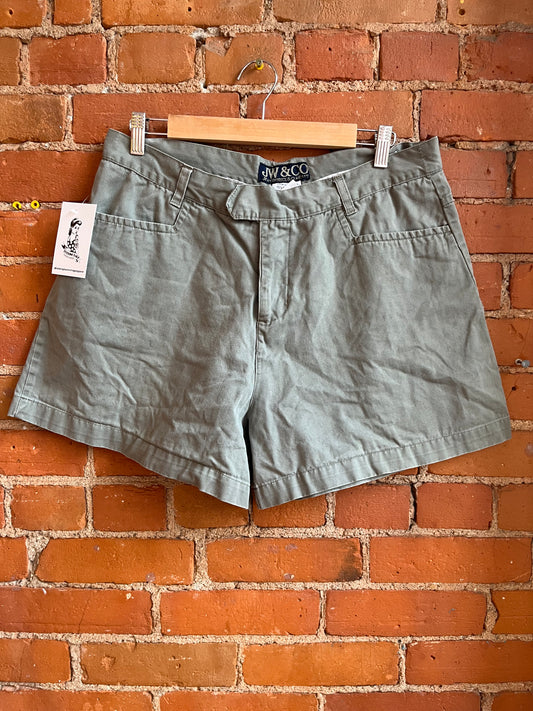 JW & CO Grey Cotton Shorts