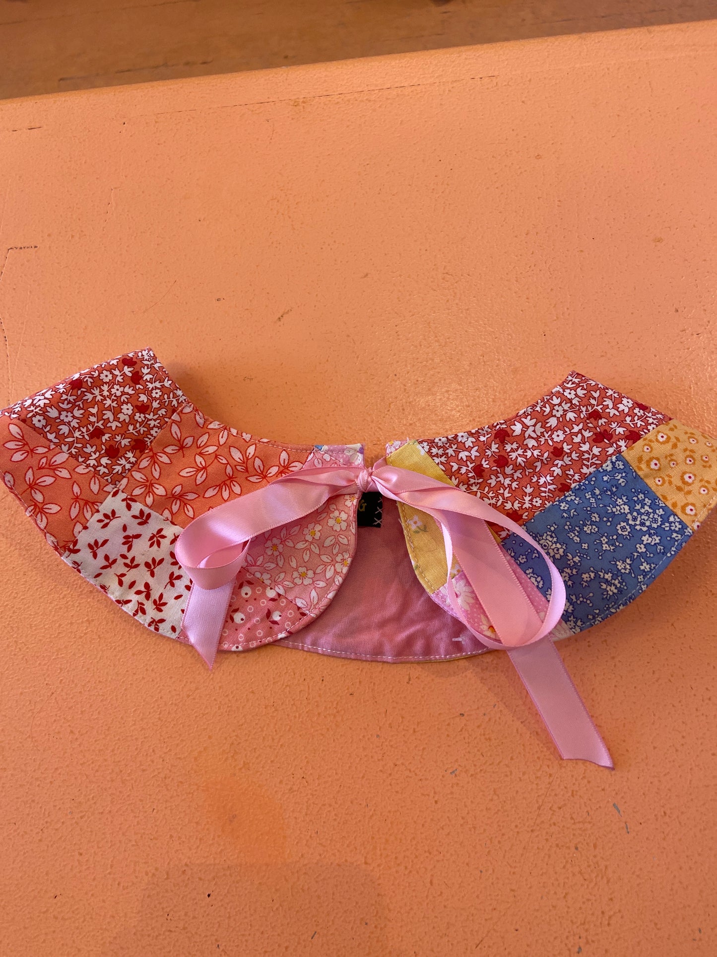 Handmade patchwork collar