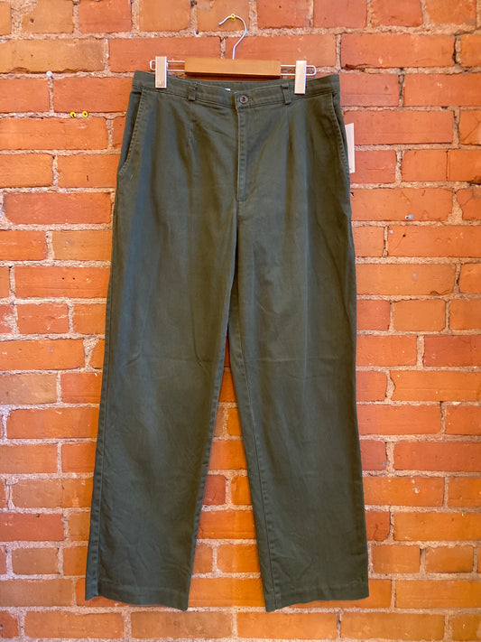 Y2K Northern Reflections Army Green Wide Leg Pants