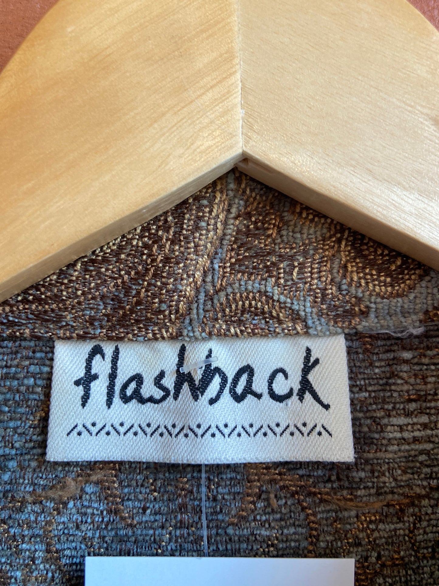 Tapestry Jacket with Wooden Toggles